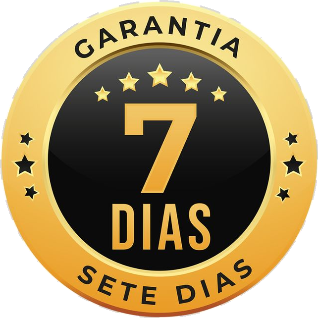 Selo de garantia incondicional de 7 dias